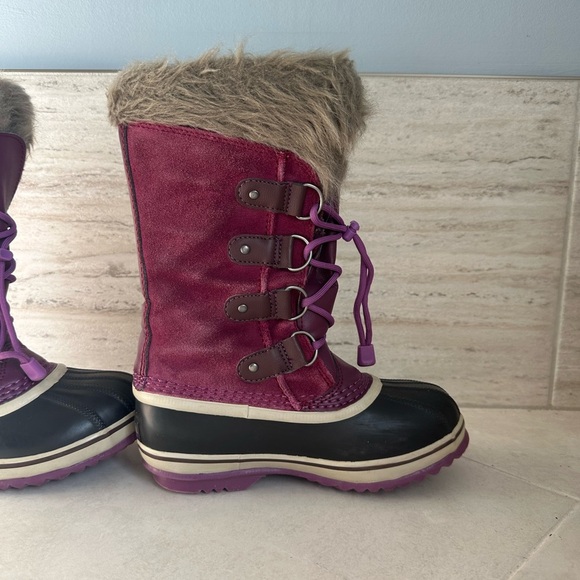 Sorel Joan of Artic girls snow boots size 2 - Picture 6 of 10